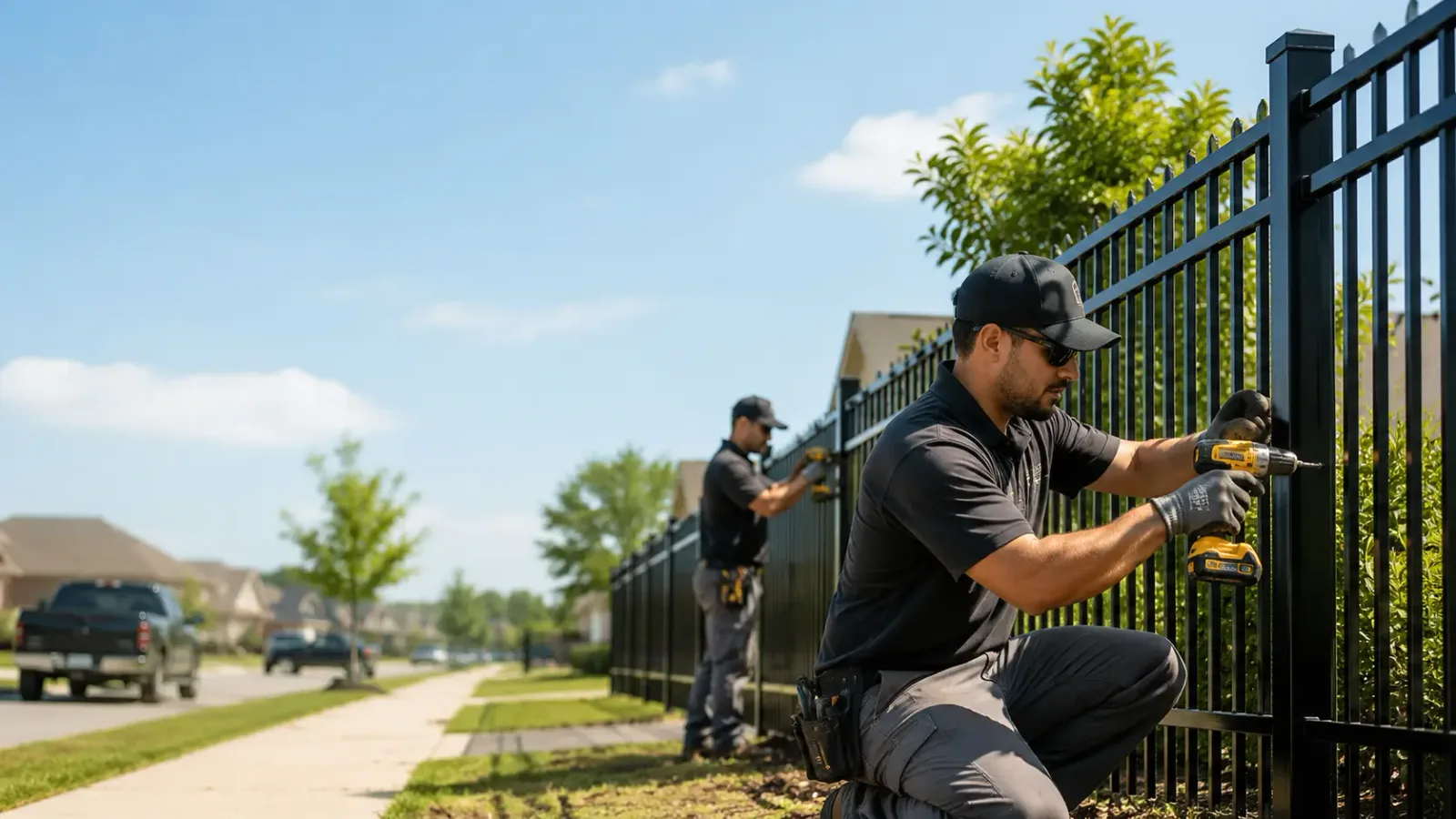 Metal Fence Installation in New Tripoli, PA